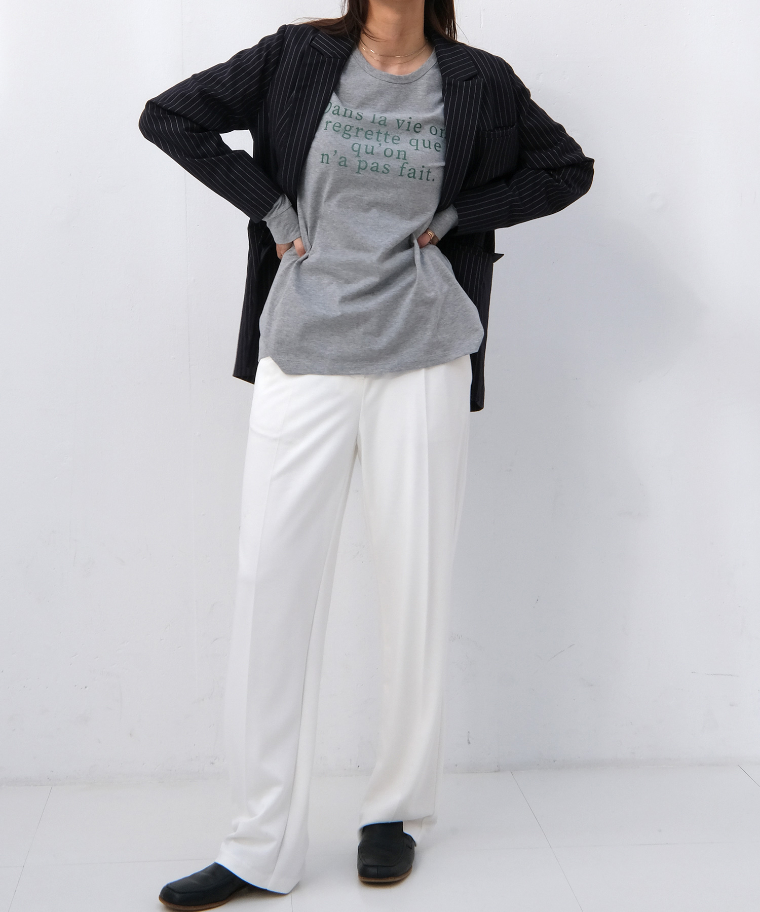 メッセージロングTシャツ