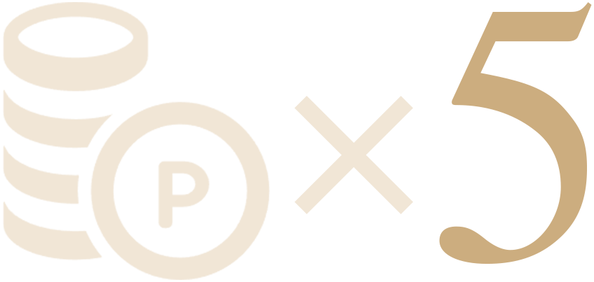 ¥POINT UP