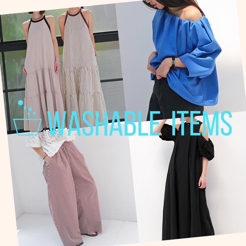 WASHABLE ITEMS
