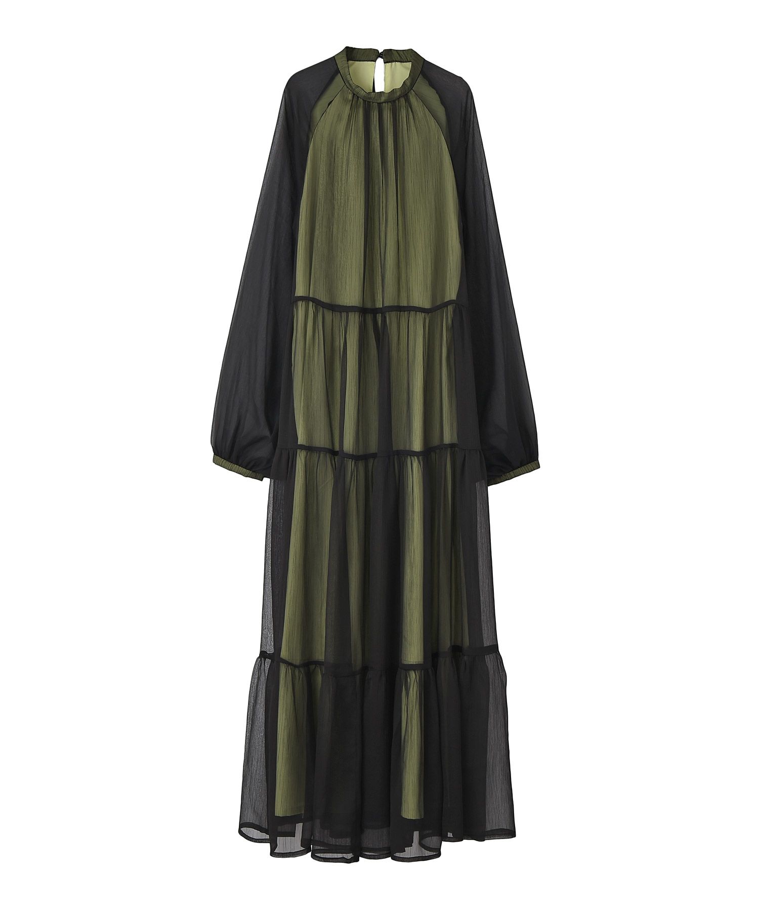 ロングシフォンワンピース | AKTE 