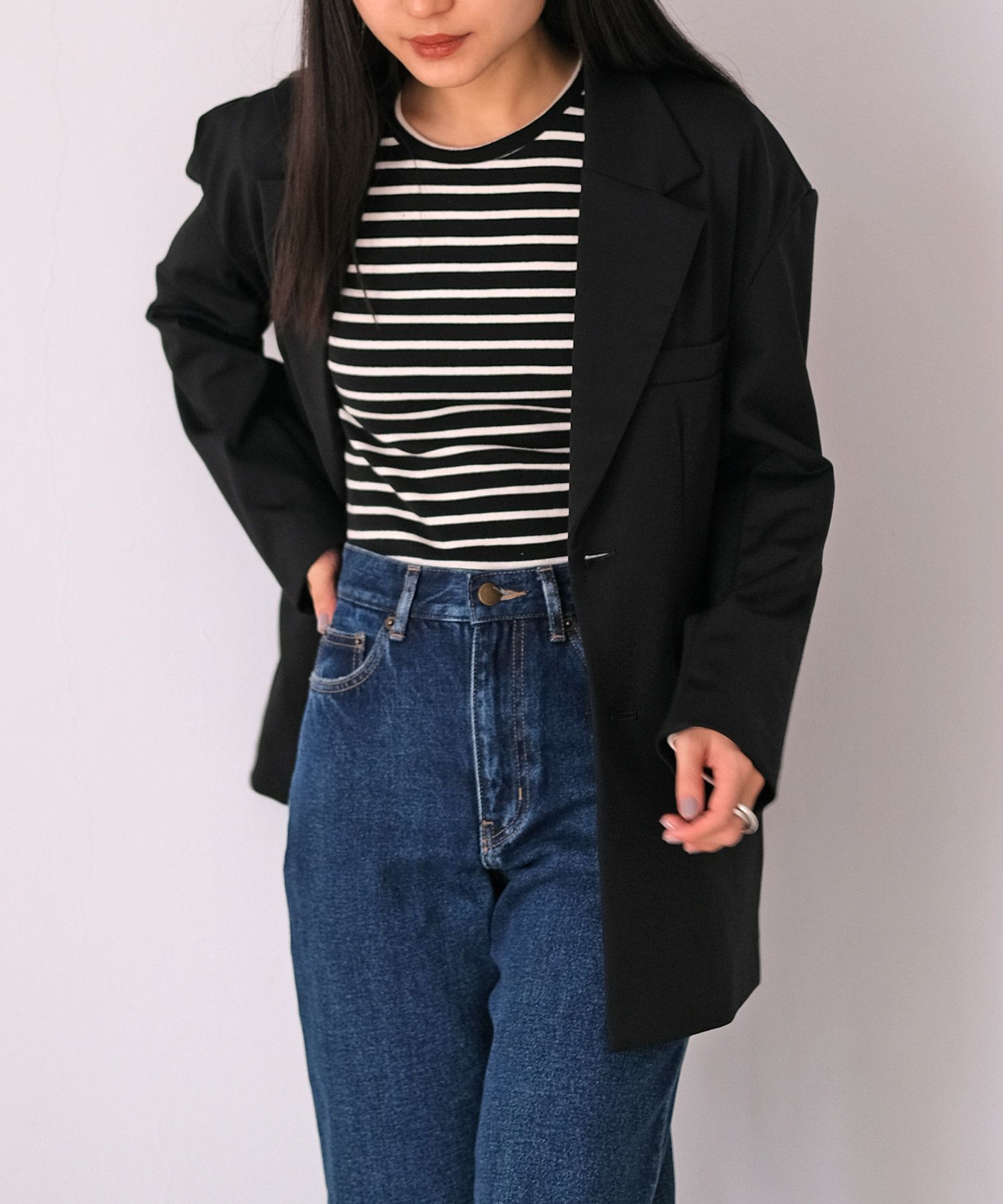 オーバーサイズボックスジャケット | AKTE