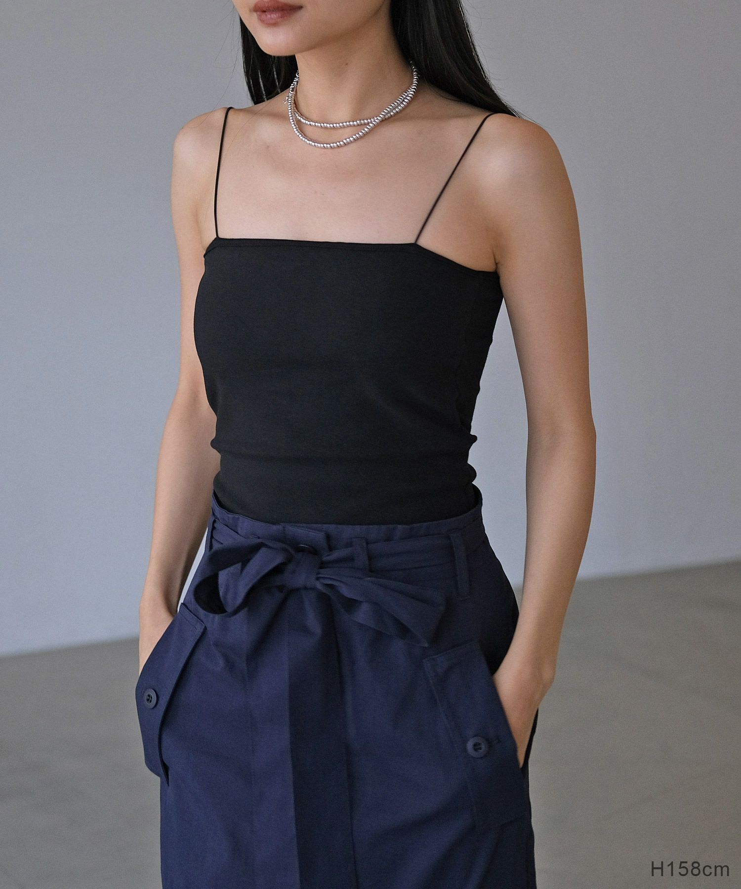 AKTE（アクテ）の「ナローストラップスイムウェア（水着）」 - WEAR