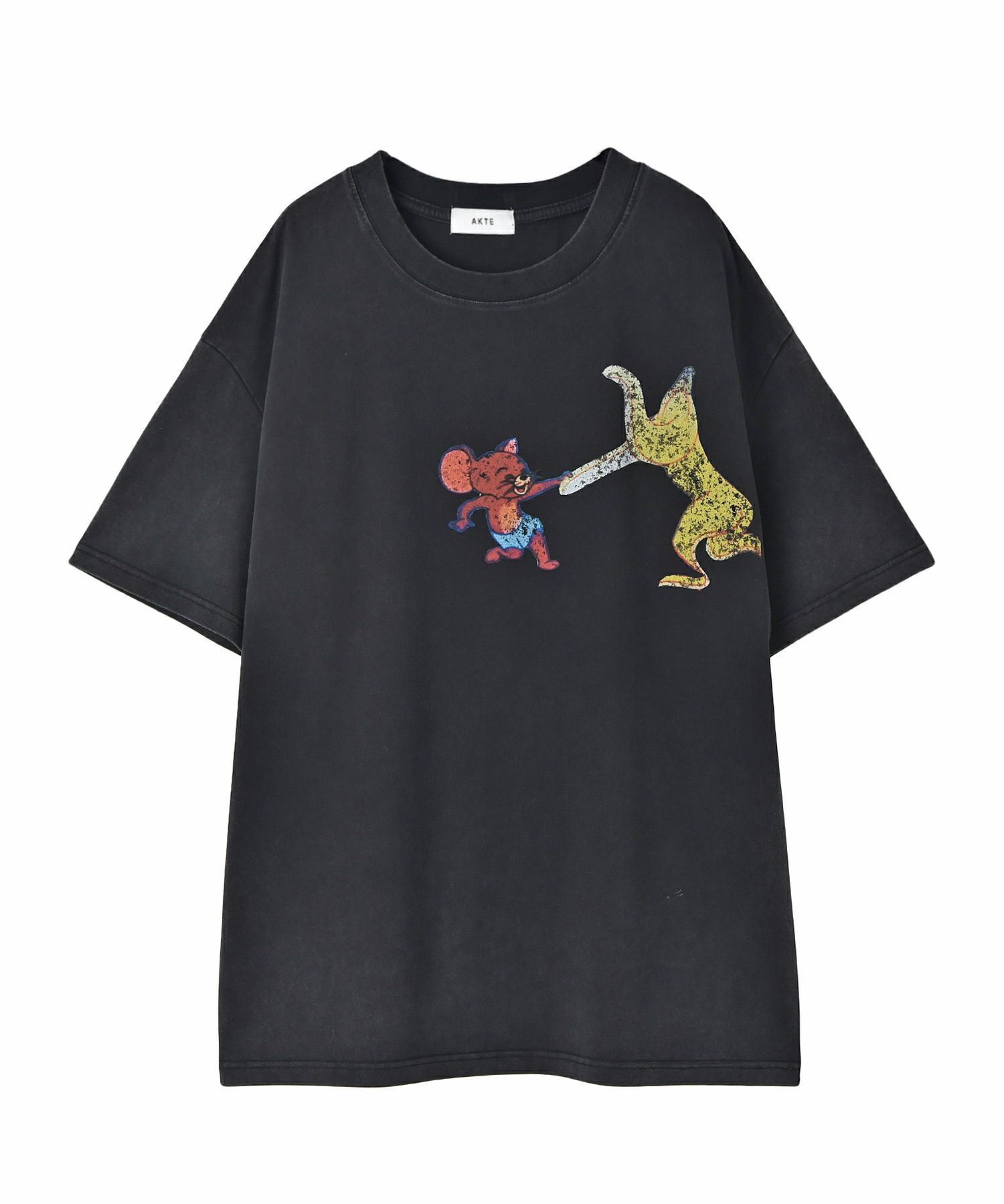 AKTE トム&ジェリーTシャツ　ホワイト トム&ジェリーTシャツ | AKTE