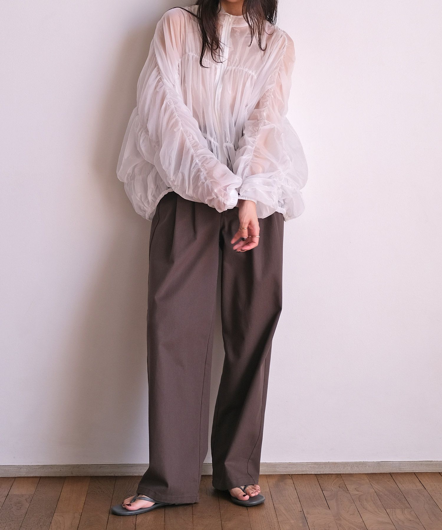 シアーギャザーブルゾン | AKTE