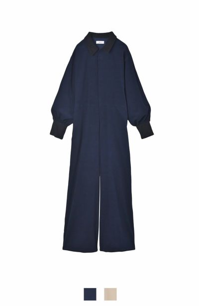 ポイントレースコーデュロイジャンプスーツ | AKTE