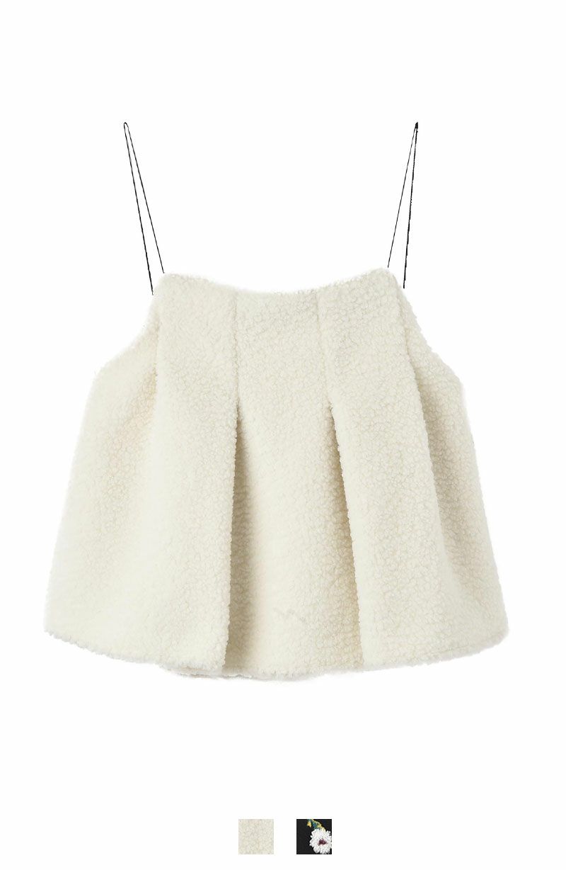 ボアキャミソール | AKTE