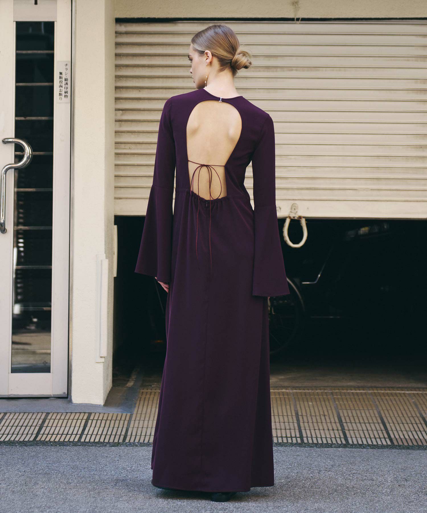 AKTE オープンバックボディスーツ AKTE（アクテ） インナーシャツ 肌着 オープンバックボディスーツ