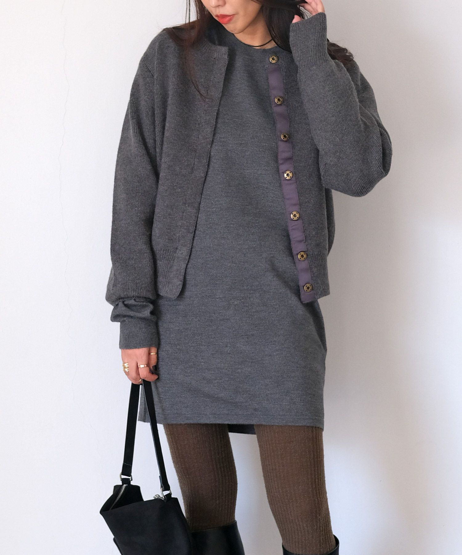 ニットミニワンピース | AKTE