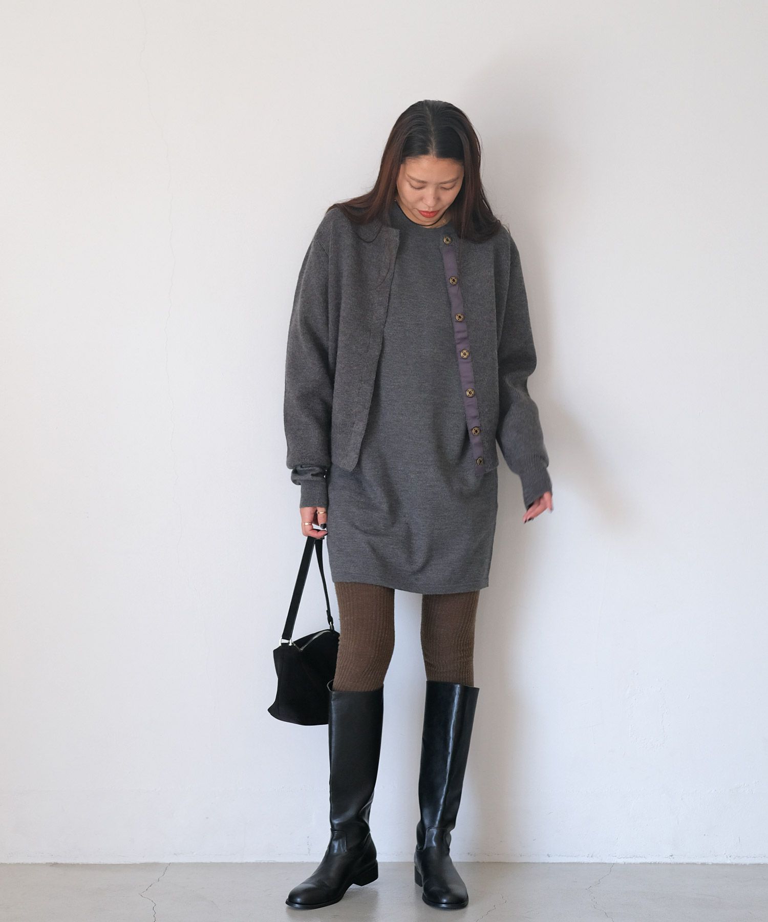 ニットミニワンピース | AKTE