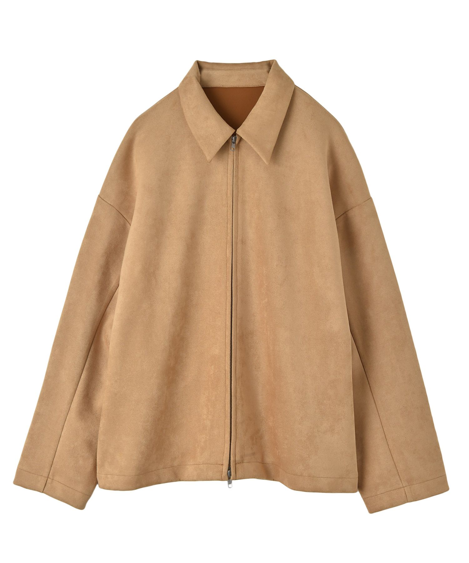 フェイクスウェードシャツジャケット | AKTE